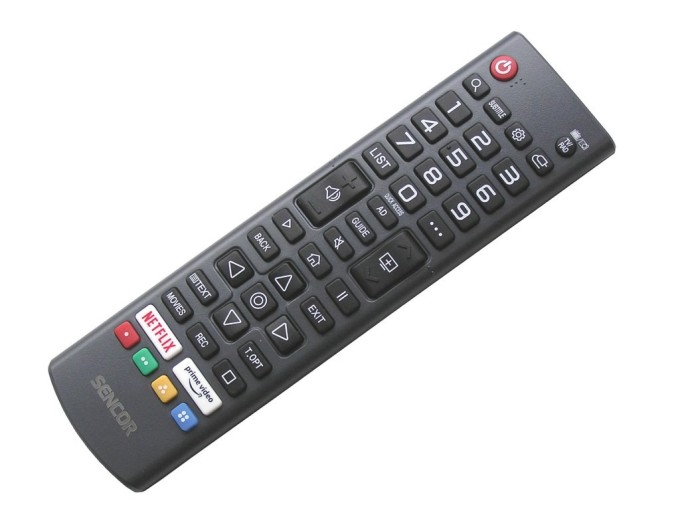 Originálny diaľkový ovládač Sencor SLE40F57CTS