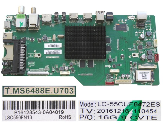 Základná doska 17MB185 pre LCD TV Hyundai QLX50840GSMART
