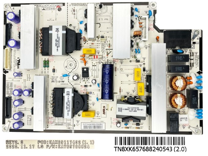 LCD modul zdroj EAY65768824 pre LG OLED48C11LB