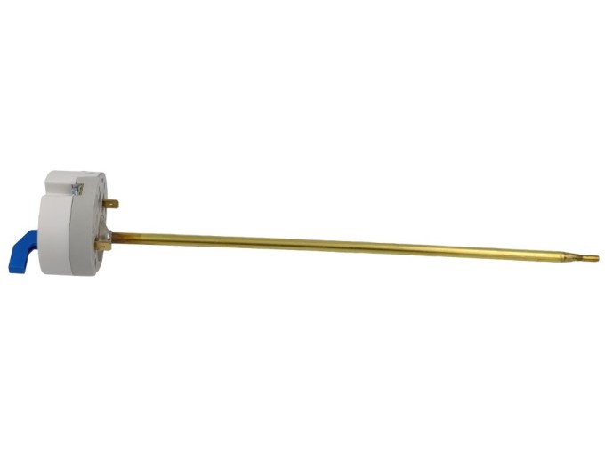 Termostat s poistkou 633364 pre ohrievače vody Mora