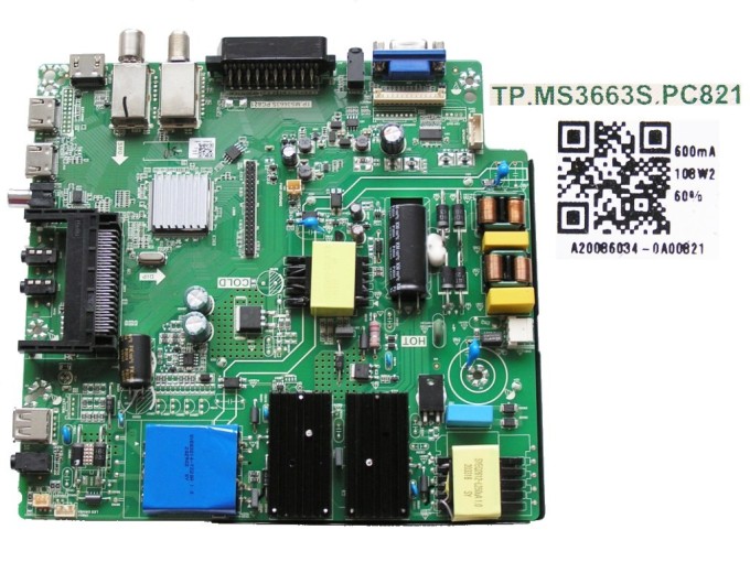 LCD modul základná doska KIANO SlimTV50 KSTV50Q002057