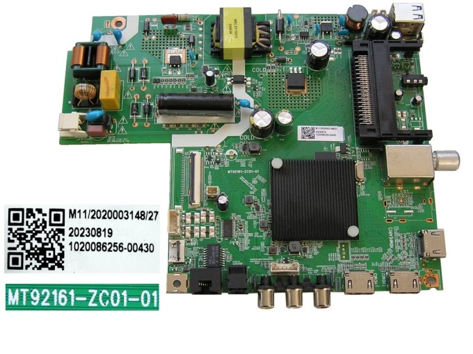 LCD modul základná doska KIVI 32F750NB MT92161-ZC01-01