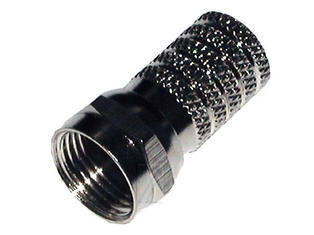 F konektor káblový 7.0mm priamy s O krúžkom