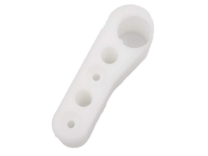 Biely pant držiaku skla pre digestor Mora 5701.1050
