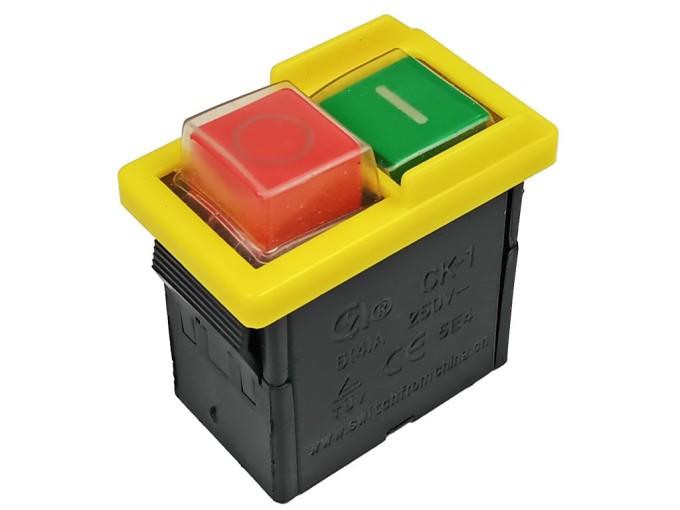 Elektromagnetický spínač elektrického náradia CK-1 / KJD6 4K / YH01-A / ZCD-01
