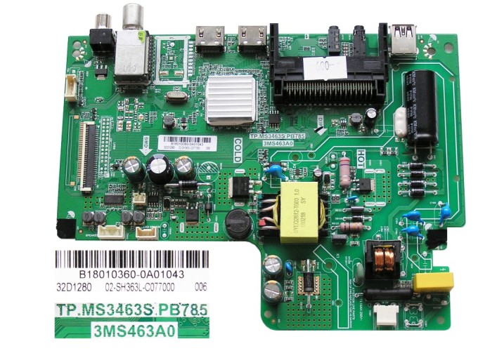 LCD modul základná doska Kruger & Matz KM0232T