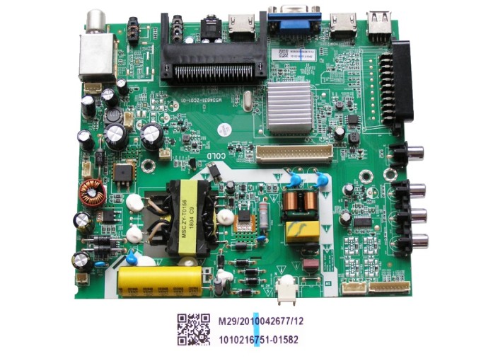 LCD modul základná doska Kruger & Matz KM 0232 - Main board MS34631-ZC01-01
