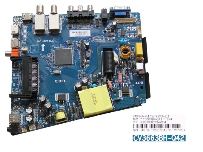 LCD základná doska TD SYSTEMS K40DLX11F - main board CV3663BH-Q42
