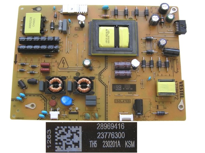 LCD modul zdroj 17IPS20P a SMPS inverter board 17IPS20R6