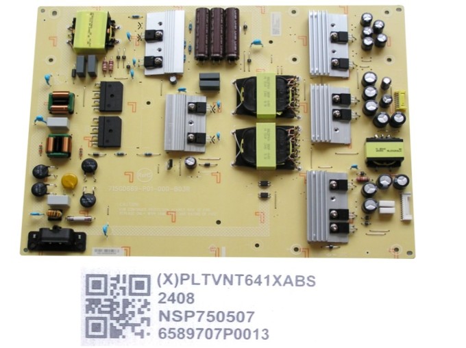LCD zdroj pre Philips 75PUS8919/12 FZ1A - SMPS napájacia doska 715GD669-P01-000-B03R
