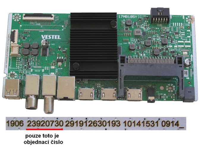 LCD modul základná doska TNPH1179 pre Panasonic TX-49EX613E