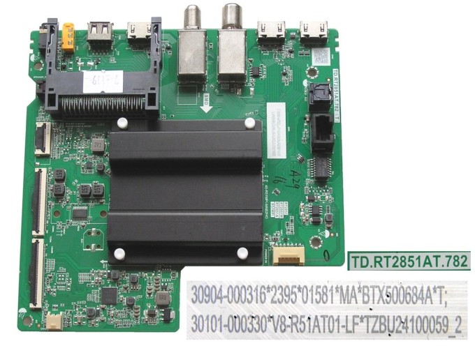 Základná doska LCD LED pre TCL 50V6B 30904-000316