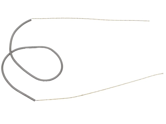 Výhrevná špirála 200 W 230 V, dĺžka 400 mm, priemer 3,2 mm