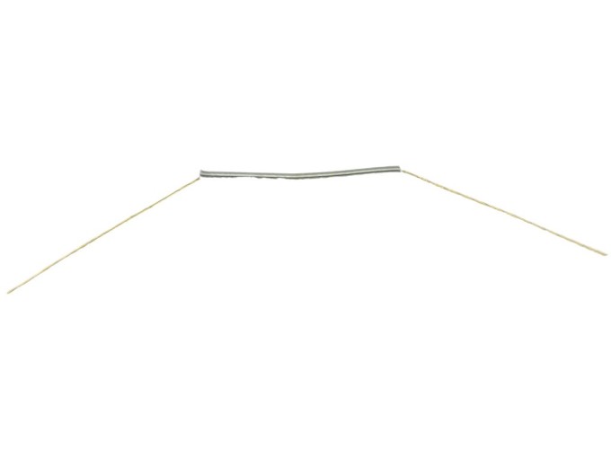 Výhrevná špirála 500 W 230 V s dĺžkou 120 mm a priemerom 3,1 mm