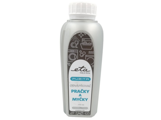 Čistiaci prostriedok ETA Purita pre práčky a umývačky 750 ml