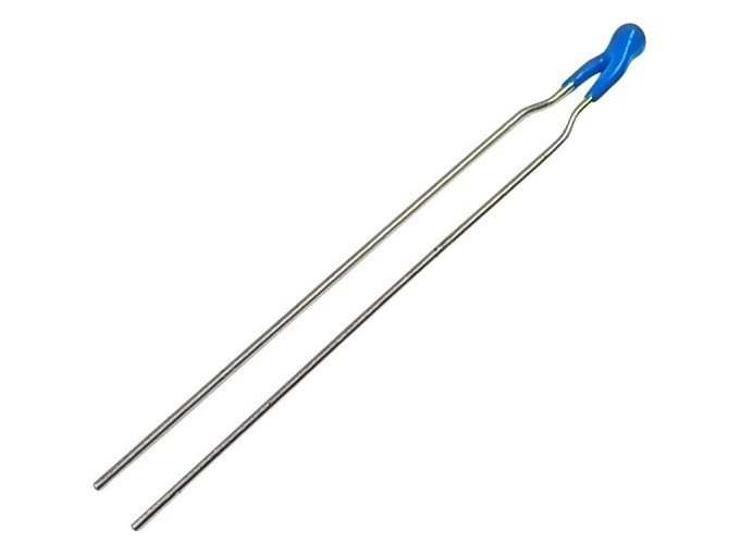 Termistor NTC 20 kΩ, teplotné čidlo 4 mm, THT montáž