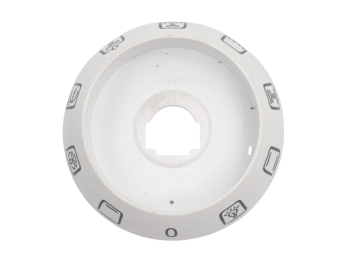 Kružek prepínača funkcií rúry Mora 2470 a Gorenje 850949, biely