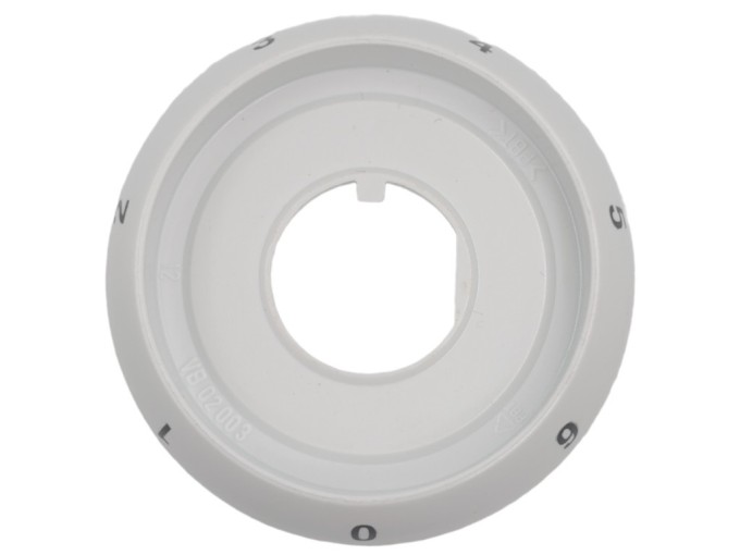 Krúžok prepínača platne 1-6 pod gombík sporáka Mora 3470K, Ignis 3461.145-04-111