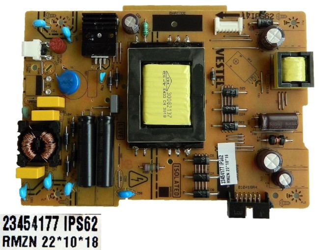 LCD zdroj VESTEL 23454177 / SMPS BOARD 17IPS62R4 pre TOSHIBA 39" TV