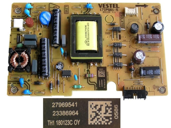 LCD zdroj 17IPS61-5 / SMPS doska Vestel 23386964