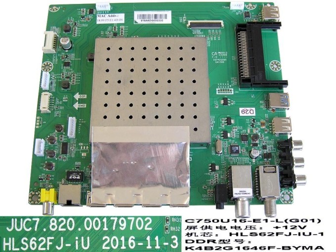 Hlavná doska Changhong CHiQ UHD75E7000ISX2 - LCD modul