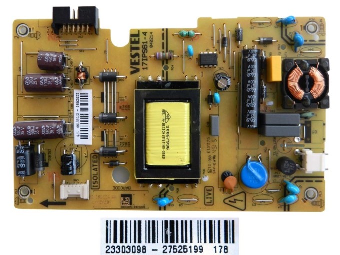LCD modul zdroj 17IPS31-5 SMPS napájací doska 23303098