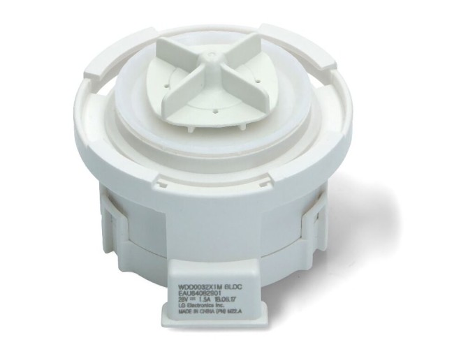 Motorek vypúšťacieho čerpadla práčky LG EAU64082902 náhrada
