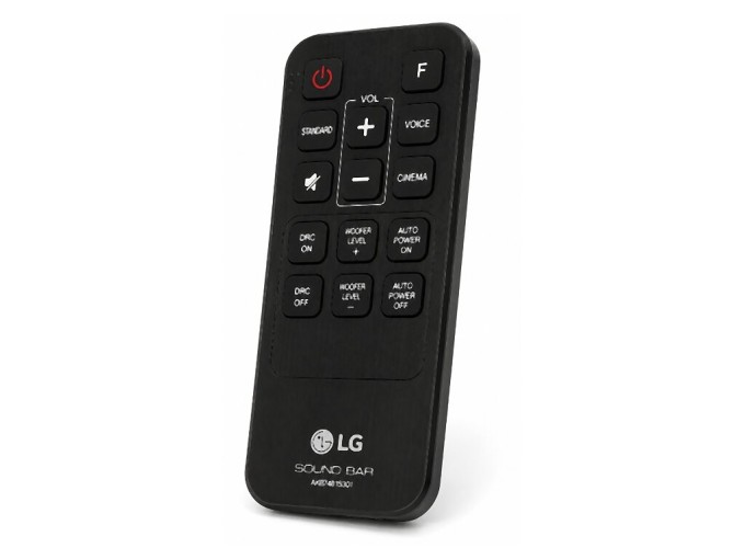 LG AKB74815301 diaľkový ovládač pre Sound Bar
