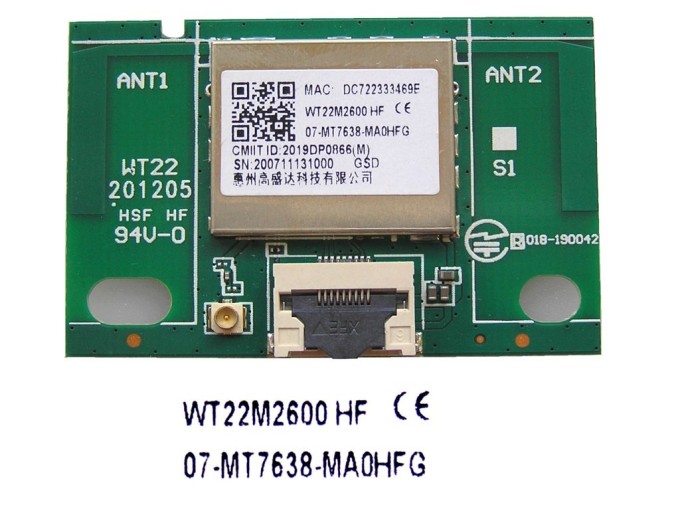 LCD modul základná doska 17MB91-2