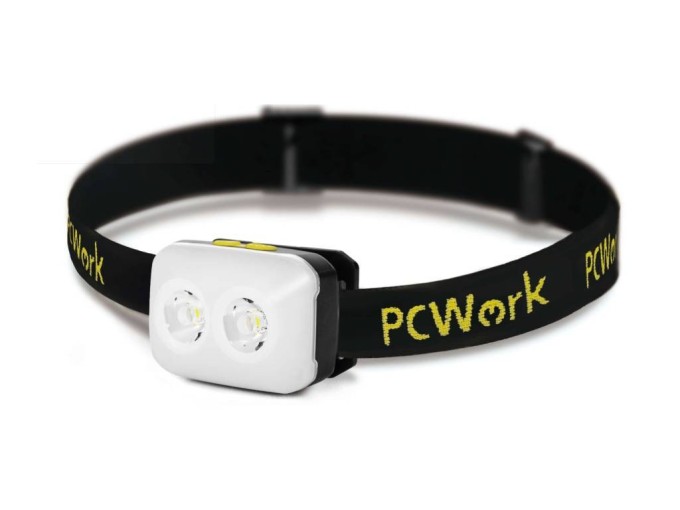Nabíjacia LED čelovka PCWork PCW12C 380 lm s USB-C a IPX4
