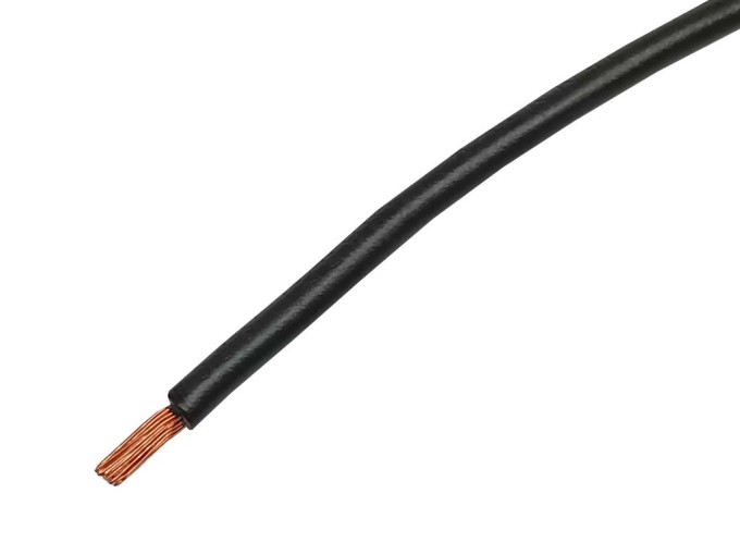 HELUKABEL 29161 Cu lanko H07V-K 1 x 4 mm² čierny kábel