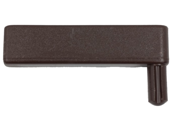 Držiak skla ľavý hnedý pre digestor Mora 5701, Gorenje 814606