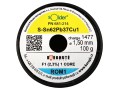 Cínová pájka Kovohutě Sn62Pb37Cu1, 1.5mm, 100g