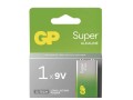 9V Alkalická Batéria GP Super 6F22 / 6LR61