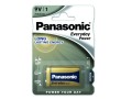 9V Alkalická Batéria Panasonic Everyday Power 6LR61EPS/1BP
