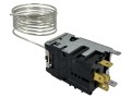 Termostat chladničky Danfoss 077B6208 +3-27°C, min +3-11°C, kapilára 1,2m