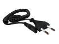 Napájací kábel k holiacim strojčekom Braun a Philips, 1.8m čierny