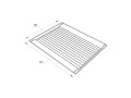 Rošt do rúry C00869430 BEKO GRUNDIG ARCELIK