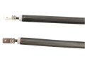 Kúrenné teleso 1500 W, 230 V, tvar U, 400x35 mm, 2x konektor