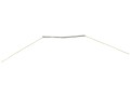 Výhrevná špirála 500 W 230 V s dĺžkou 120 mm a priemerom 3,1 mm