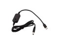 USB-C na DC 5,5x2,1 mm PD trigger kábel s nastaviteľným výstupným napätím