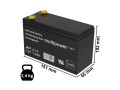 Olovený akumulátor 12V 7,2Ah Multipower MP7.2-12