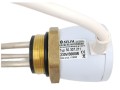 Vykurovacie teleso 3000 W 230 V s termostatom závit G 6/4" nikel
