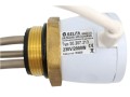 Vykurovacie teleso 2000W 230V s termostatom G 6/4" nerez