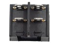 Kolískový vypínač s neónkou 19,5 x 22 mm, 6A/250V, 10A/125V