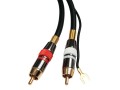 HiFi audio kábel 2xCINCH / 2xCINCH 1.5m so zemniacim vodičom