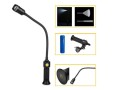 PCWork PCW12F nabíjacia LED pracovná baterka 400 lm s magnetom a ohybným husím krkom