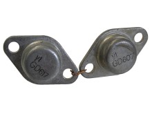 GD607 a GD617 – Komplementárne germániové tranzistory