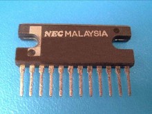 uPC1185H2 NF-KS 18V 4.5A 2x8W Koncový stupeň