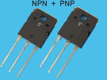 Sanken 2SC6011A + 2SA2151A - Pár tranzistorov pre NF výkonové zosilovače